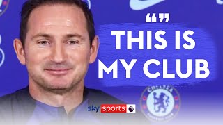 Frank Lampards FIRST press conference as Chelsea caretaker boss [upl. by Atter267]