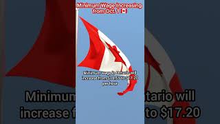 Minimum Wage Increasing from Oct 1 youtubeshorts shorts [upl. by Rehpinnej]