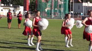 XXIII OGÓLNOPOLSKI FESTIWAL ORKIESTR OSP W PŁOCKU  POKAZ PARADY MARSZOWEJ NA STADIONIE MIEJSKIM [upl. by Anyzratak]