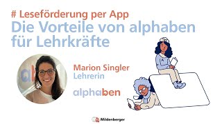 Lesen mit der Lese App alphaben – Welche Vorteile habe ich als Lehrkraft durch die LeseApp [upl. by Scarrow]