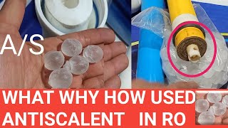 WHAT IS RO ANTISCALENT BALLWHY WHERE HOW USED LIFE OF ASBbenefitsPART 1 [upl. by Wanonah582]