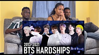 NON KPOP Fans react to BTS HARDSHIPS 20132021  Racism mistreatment accusations  more [upl. by Rehpotsirc]