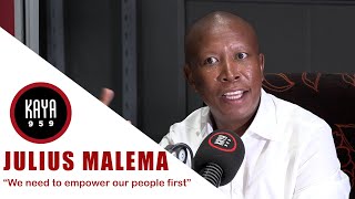 EFF Leader Julius Malema on the EFF manifesto free education and President Cyril Ramaphosa [upl. by Wennerholn]