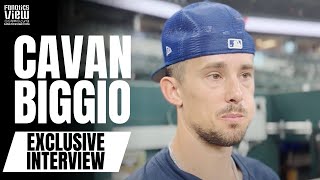 Cavan Biggio talks Favorite MLB Players Growing Up Advice From Craig Biggio amp MLB The Show Realism [upl. by Zelikow443]