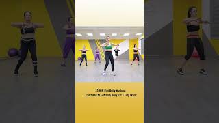 Exercises to Get Slim Belly Fat  Tiny Waist  Flat Belly Workout [upl. by Artkele]