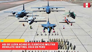 Así se lleva acabo el ejercicio militar Resolute Sentinel 2024 en Perú [upl. by Ahseit319]