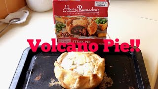 Harry Ramsdens STEAK PIE  Exclusive to Iceland  Food Review [upl. by Roobbie]