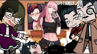 Desmond Family react to Anya x Damian  Spy x Family react [upl. by Ardnuyek]