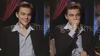 Rare Leonardo DiCaprio Titanic Interview [upl. by Haeluj]