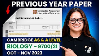 Cambridge AS And A Level Biology  Cambridge AS amp A Level Biology 970021ON23  9700 Biology [upl. by Nolasba]