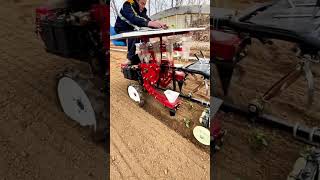 Automatic seedling transplanter farming woodfarm automobile woodprocessing agriculture [upl. by Erv]