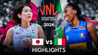 🇯🇵 JAPAN vs ITALY 🇮🇹  GOLD MEDAL MATCH  Highlights  Womens VNL 2024 [upl. by Sperry]