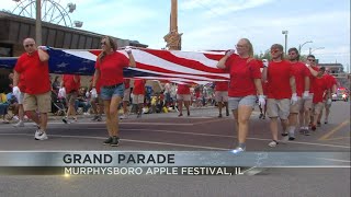 Murphysboro Apple Festival holds grand parade [upl. by Ytte42]