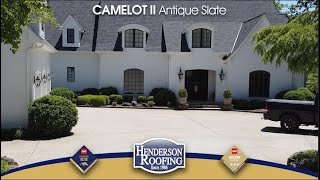 Camelot II Antique Slate Shingles Installed in Killen Alabama [upl. by Favrot]