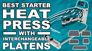 Best Starter Heat Press With Interchangeable Platens TransPro Plus 16x20 Heat Press Unboxing 🔥📦 [upl. by Nialb800]