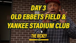 Visiting Old Ebbets Field amp Yankee Stadium club  The Rickey on The Road [upl. by Aisek]