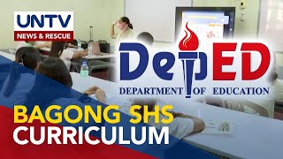 Pilot run ng revised Senior High School curriculum planong ipatupad sa SY 20252026 – DepEd [upl. by Horgan344]