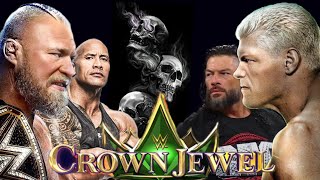 Brock Lesnar vs Roman Reigns in Smackdown Live Today  Crown Jewel Raw Highlights WWE2024 [upl. by Ssyla]