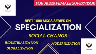 Live Quiz on Social ChangeGlobalization IndustrializationModernizationLec11Female supervisor [upl. by Nivahb]