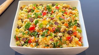 Salade de couscous pas comme les autres [upl. by Lemar990]