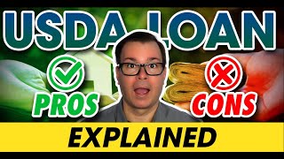 Pros and Cons of a USDA Loan  All You Need to Know About USDA Home Loans EXPLAINED [upl. by Leahcimnaj708]