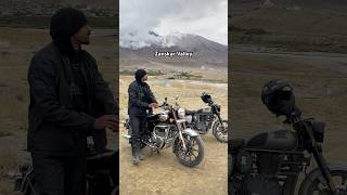 Reached Zanskar Valley on my Classic 350 Reborn royalenfield classic350 ladakh [upl. by Kwang]