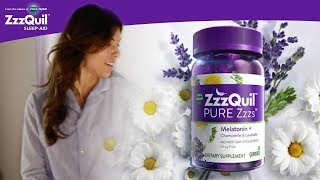 Support Your Natural Sleep Cycle with ZzzQuil Pure Zzzs [upl. by Encrata]