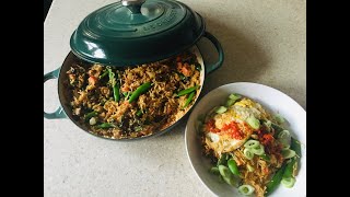 Cooked Ep 4  Using the Le Creuset 35 Braiser in Artichaut  Spicy Fried Rice  Spring April 2021 [upl. by Pratt]