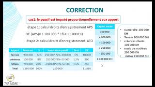 comptabilité des société partie 3  frais de constitution  DE apport à titre onéreux [upl. by Eslud]