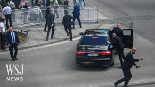 Slovak Prime Minister Robert Fico in Critical Condition After Being Shot  WSJ News [upl. by Emmeline]