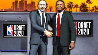 NBA 2k21 MyCareer 4  Getting Drafted 1 Overall   Signing A New Agent for Shoe Endorsements [upl. by Toll]