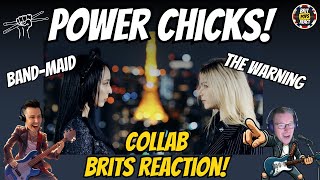 Brits react to BANDMAID with The Warning  SHOW THEM Great Collab [upl. by Anders]