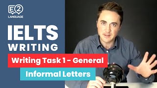 IELTS General Writing Task 1 Informal Letters  6 STEP METHOD with Jay [upl. by Ilaw]