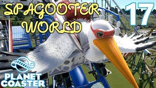 Planet Coaster SPAGOOTER WORLD  Part 17  BIRB COASTER [upl. by Llenej]