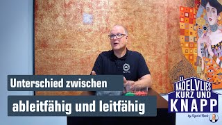 NADELVLIES KURZ UND KNAPP Der Unterschied zwischen ableitfähig und leitfähig [upl. by Aicetal331]