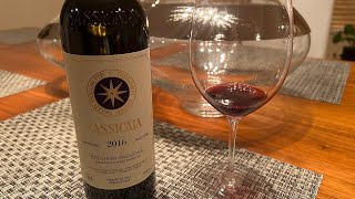 Tenuta San Guido 2016 Sassicaia Trophy Super Tuscan Italian Wine Review [upl. by Segalman]