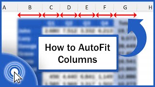 How to AutoFit Columns in Excel The Simplest Way [upl. by Hebel]