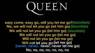 Queen  Bohemian Rhapsody  karaoke [upl. by Goodden]