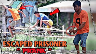 ESCAPED PRISONER quot  PUBLIC PRANK  Lahat natatakot at tumakbo [upl. by Andra]