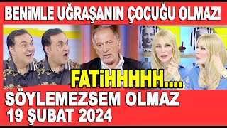 Söylemezsem Olmaz 19 Şubat 2024  Hande Sarıoğlundan Fatih Altaylıya olay sözler [upl. by Charis]