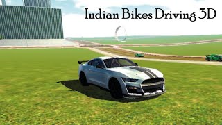 Drive Sport Mustang and Did a Stunt with Sport Mustang  Indian Bikes Driving 3d Gameplay [upl. by Takken937]