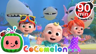 Baby Shark  Wheels on the bus amp More Popular CoComelon Kids Songs  Animals Cartoons for Kids [upl. by Innob]