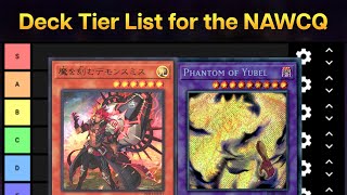 MY DECK TIER LIST FOR THE NAWCQ SEASON [upl. by Assenaj]