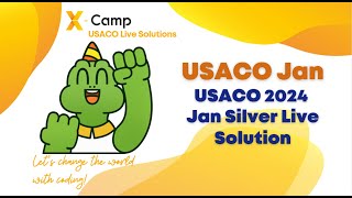 USACO Silver Live Solution 20241 [upl. by Brenan]