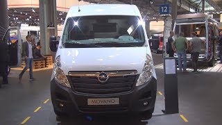 Opel Movano 23 BiTurbo L3H2 35t Panel Van 2017 Exterior and Interior [upl. by Ynattir]