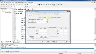 Embedded c program for Traffic lights using 8051 microcntroller with Keil IDE and proteus simulation [upl. by Radnaskela]