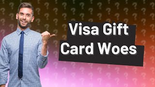 Why is my Visa gift card not working for online purchases [upl. by Lisle]