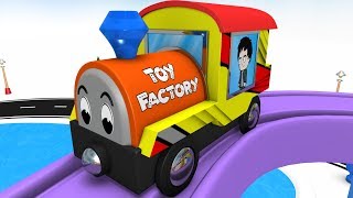 Toy Train  Train for Children  Cartoon for Kids  Toy Factory  Chu Cho Train  Trains for kids [upl. by Yenruoj396]