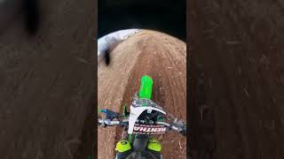 Rutty corner tracks 💪 motocross michigan tiktok twitch gopro [upl. by Anazraf]