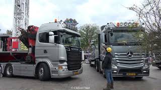 Kermis Hilversum 2023 Transport en opbouw Deel 5 [upl. by Egbert]